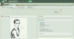 Desktop Screenshot of kermittx.deviantart.com