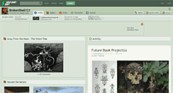 Desktop Screenshot of brokenshell121.deviantart.com