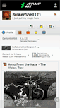 Mobile Screenshot of brokenshell121.deviantart.com