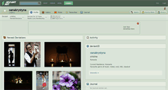 Desktop Screenshot of oanakrystyna.deviantart.com
