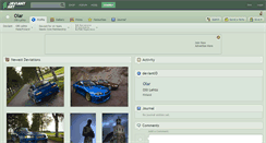 Desktop Screenshot of olar.deviantart.com
