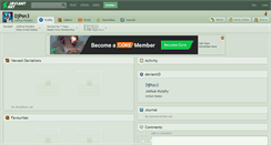 Desktop Screenshot of djpon3.deviantart.com