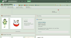 Desktop Screenshot of princess-katana.deviantart.com