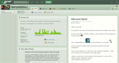 Desktop Screenshot of libertyskidsfans.deviantart.com
