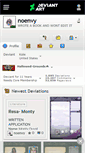 Mobile Screenshot of noenvy.deviantart.com
