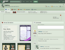 Tablet Screenshot of noenvy.deviantart.com