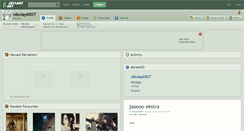 Desktop Screenshot of nikolaykrst.deviantart.com