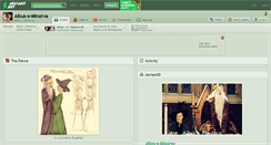 Desktop Screenshot of albus-x-minerva.deviantart.com