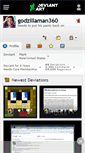 Mobile Screenshot of godzillaman360.deviantart.com
