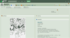 Desktop Screenshot of mjonir001.deviantart.com