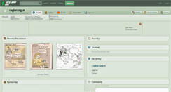 Desktop Screenshot of caglarozgun.deviantart.com