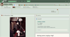 Desktop Screenshot of bekalou-cosplay.deviantart.com