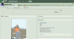 Desktop Screenshot of popcorn-love.deviantart.com
