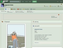 Tablet Screenshot of popcorn-love.deviantart.com