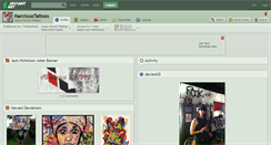 Desktop Screenshot of narcissustattoos.deviantart.com