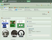 Tablet Screenshot of gigobyte98.deviantart.com
