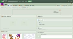 Desktop Screenshot of fyxe.deviantart.com