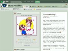 Tablet Screenshot of cartoonime-club.deviantart.com