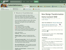 Tablet Screenshot of customsailormoon.deviantart.com