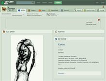 Tablet Screenshot of ezsuzs.deviantart.com