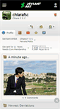 Mobile Screenshot of chiarafsc.deviantart.com