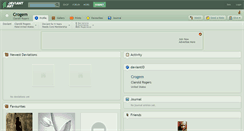 Desktop Screenshot of crogem.deviantart.com
