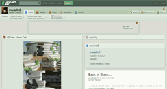 Desktop Screenshot of madalinc.deviantart.com