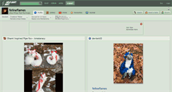 Desktop Screenshot of felineflames.deviantart.com