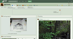 Desktop Screenshot of ladychanta.deviantart.com