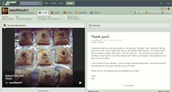 Desktop Screenshot of beautifulyuki.deviantart.com