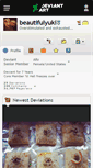 Mobile Screenshot of beautifulyuki.deviantart.com
