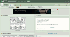 Desktop Screenshot of krrobar.deviantart.com