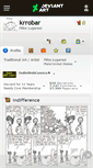 Mobile Screenshot of krrobar.deviantart.com