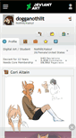 Mobile Screenshot of dogganothlit.deviantart.com