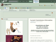 Tablet Screenshot of dogganothlit.deviantart.com