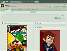 Tablet Screenshot of kafeicl.deviantart.com