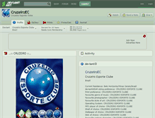 Tablet Screenshot of cruzeiroec.deviantart.com