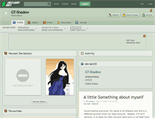 Tablet Screenshot of gt-shadow.deviantart.com