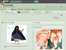 Tablet Screenshot of censoreddd.deviantart.com