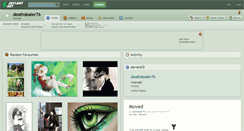 Desktop Screenshot of deathdealer76.deviantart.com