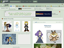 Tablet Screenshot of cas20.deviantart.com