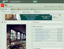 Tablet Screenshot of ibas.deviantart.com