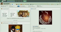 Desktop Screenshot of majorasmasks.deviantart.com