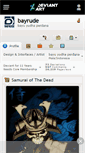 Mobile Screenshot of bayrude.deviantart.com