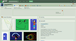 Desktop Screenshot of crazygirl9913.deviantart.com