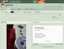 Tablet Screenshot of heavensxlies.deviantart.com