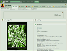 Tablet Screenshot of gocobra.deviantart.com