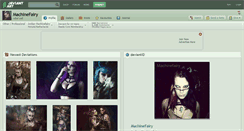 Desktop Screenshot of machinefairy.deviantart.com