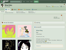 Tablet Screenshot of iemo-fairy.deviantart.com