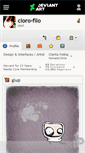 Mobile Screenshot of cloro-filo.deviantart.com